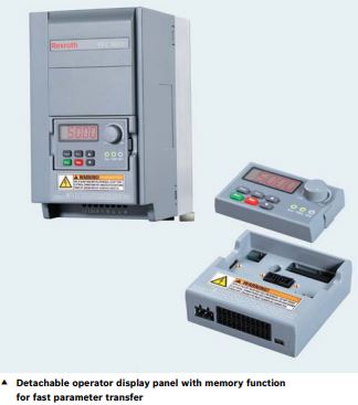Perfect integration with Bosch Rexroth vfd EFC 3610 series in a wide range of applications.