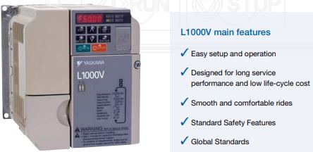 Yaskawa frequency inverter L1000V series technology.