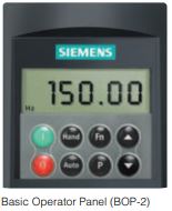 Siemens frequency inverter Micromaster 430 series variant independent options.